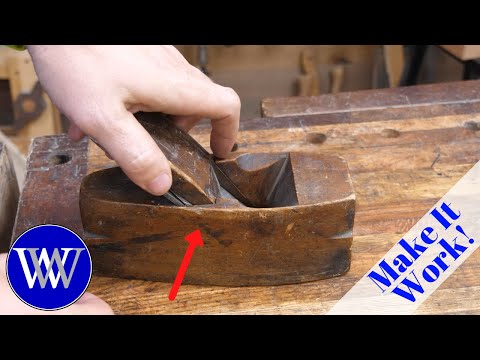 How To Restore A Wooden Plane