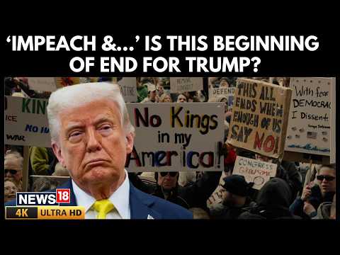 No Kings Protest | Demonstrators Demand Removal Of US President Donald Trump | US Iran War | 4K