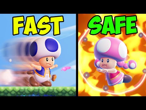 Mario Wonder, but Characters have CUSTOM ABILITIES