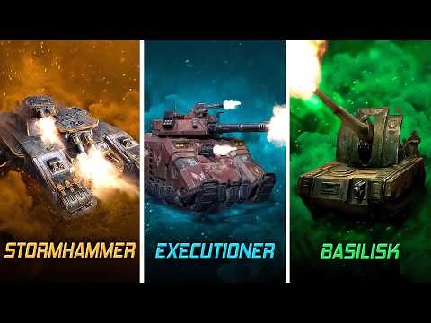 EVERY SINGLE Astra Militarum Tank Explained!