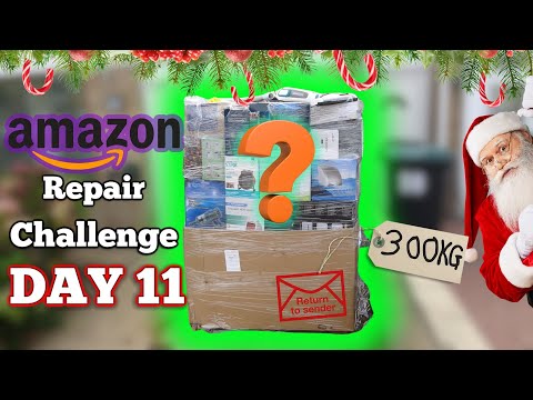 FIXING AMAZON RETURNS PALLET | DAY 11 | 2025 ADVENT Challenge