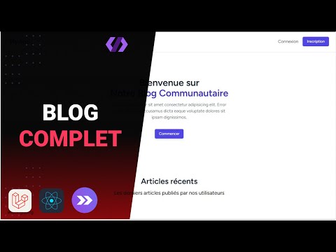 Créez un blog complet avec Laravel 12, Inertia & ReactJS (+ Auth & Upload d’images)