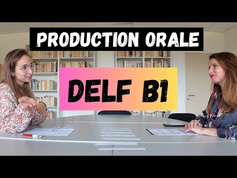 🇫🇷 DELF B1 2025 - Simulation of the complete ORAL PRODUCTION exam - 3 exercises ✅💯