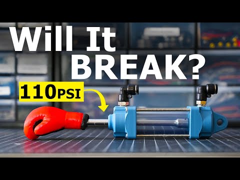 3D Printed Pneumatic Actuator... It Actually Works!