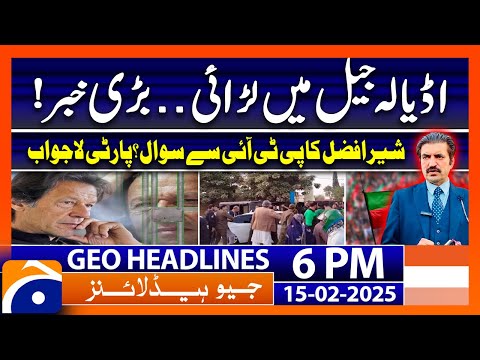 Geo News 6 PM Headlines | 15 Feb 2025