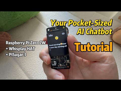 This Tiny Raspberry Pi Chatbot Actually Talks! 🤖 | Build an AI Chatbot with Whisplay HAT & PiSugar