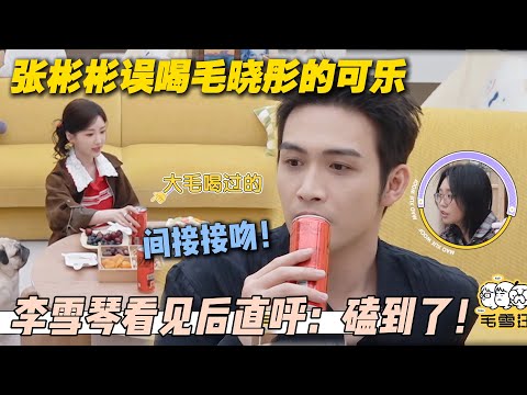 【毛雪汪 第111期】：张彬彬顺手喝了毛晓彤的可乐，李雪琴直呼磕到了！#李雪琴 #毛不易 #毛雪汪 #张彬彬 #毛晓彤