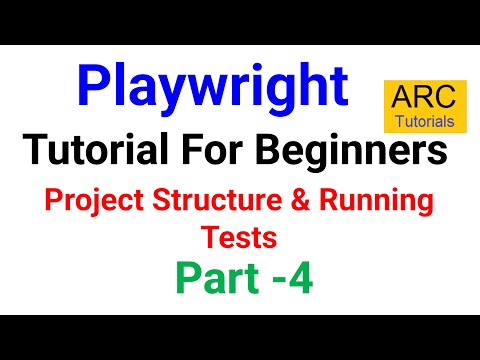 Playwright Tutorial for Beginners | Project Folder Structure + Run Tests #playwright