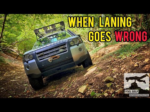 When Greenlaning Goes Wrong! (Freelander 2 Focus) - A Video by Joel Self - Outdoor Instructor