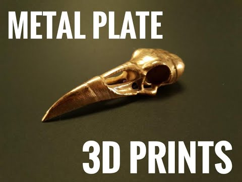 Metal plate your 3D prints at home.