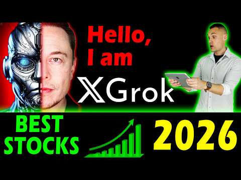 I asked Elon Musk's Grok AI for the Top 5 Stocks to Buy in 2026!