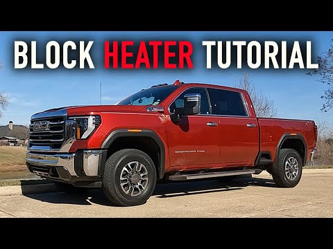 2026 GMC Sierra Tutorials - How To Use The Block Heater