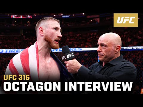 Joe Pyfer Octagon Interview | UFC 316