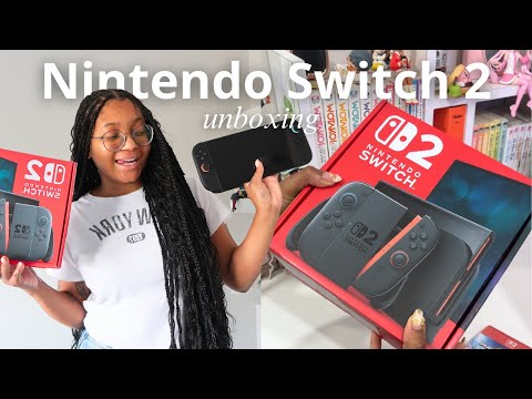 Nintendo Switch 2 Unboxing 🎀🎮