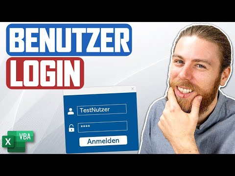 Login Form mit Benutzername und Passwort erstellen | Excel VBA