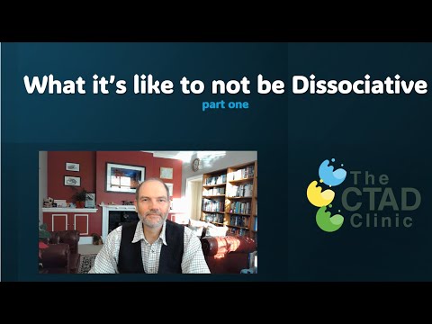 What it's like to not be Dissociative: part one