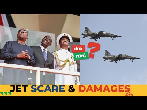 RUTO SHAKEN! Fighter Jet Sonic Boom DAMAGES Nairobi Homes as Talanta Stadium is Renamed Raila Odinga