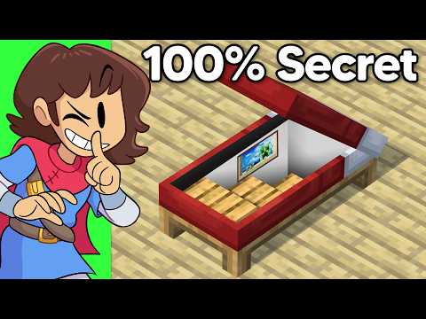 Minecraft Secret Rooms You'd NEVER Find!