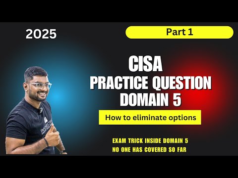 CISA Domain 5 Practice Questions You Need To Master NOW