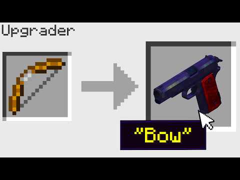 Minecraft, but Every Weapon is Secretly Upgraded..