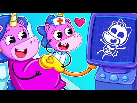 Секрет у Мамы в Животике! | Беременная Мама и Другие Развивающие Детские Мультики | Крошка Мими🦄