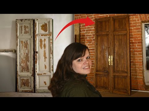 Отреставрировали старинные двери из доходного дома 1910 г!