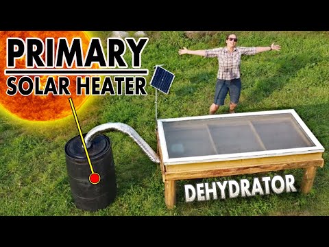 We Built A GIGANTIC Solar Powered Food Dehydrator Machine!