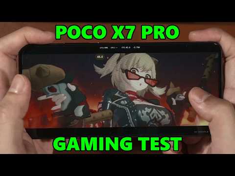 Gaming test - POCO X7 Pro with MediaTek Dimensity 8400-Ultra!