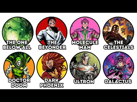 Every Major Marvel Villain Ranked in Order of Strength