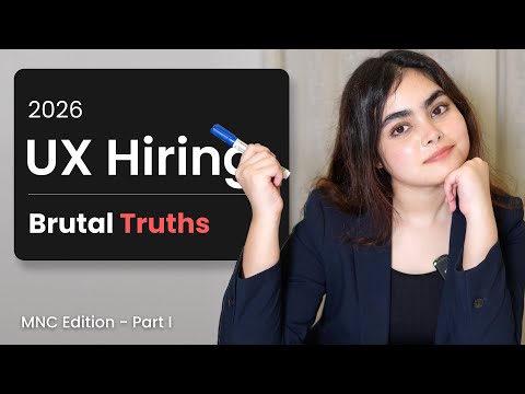 UX Designer Hiring 2026: Top Rejection Reasons Explained by UX Lead || Part 1