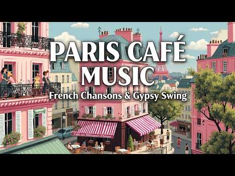 𝐏𝐀𝐑𝐈𝐒 𝐂𝐀𝐅𝐄́ ☕️ Relaxing French Music — Parisian Jazz & Accordion Melodies
