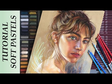 Pastel Portrait - step by step | 파스텔 초상화