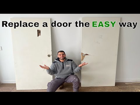 How to replace a door like a pro in minutes