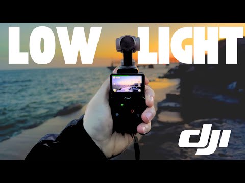 DJI OSMO Pocket 3 Low Light Test - The BEST Way to Film at Night!