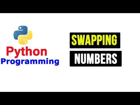 Python Tutorial - Program To Swap Two Numbers With or Without Using Third Variable