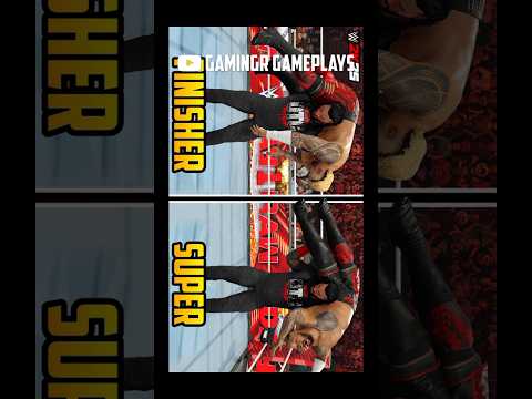 50 Moves You Can Use As Super Finisher In WWE 2K25 #wwe2k25 #wwe #gaming
