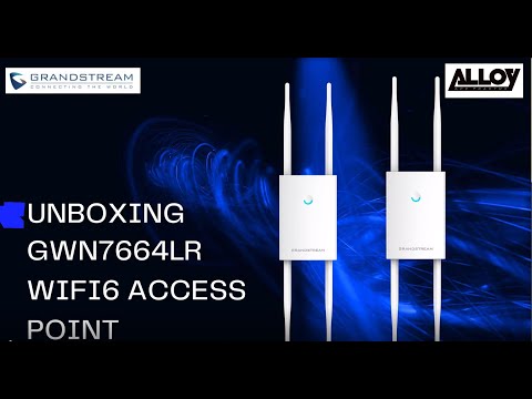 Unboxing GWN7664LR and Basic Configuration