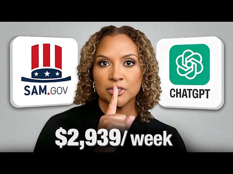 How To Use Sam.Gov and ChatGPT To Win Government Contracts (Full Guide)