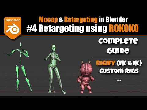 [Blender] Retargeting using Rokoko (COMPLETE guide)