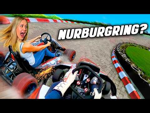 I tested Belgium's BEST Kart Tracks with my girlfriend