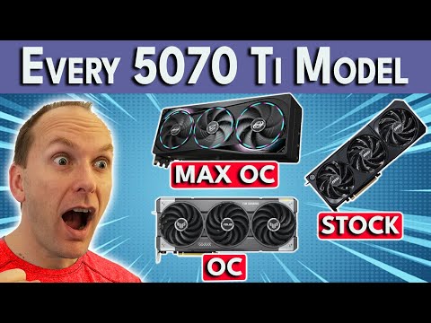DON'T BUY WRONG! 🛑 Every RTX 5070 Ti Model - Specs & Features