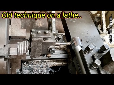 The old technique I still do to make the crankshaft