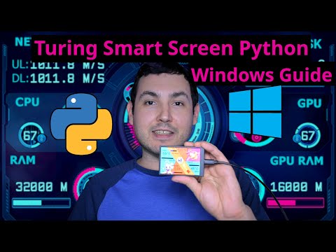 Windows Guide - Python - Turing Smart Screen System Monitor
