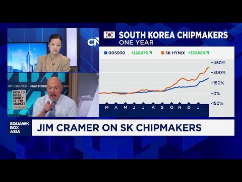 Mad Money's Jim Cramer: Samsung & SK Hynix are "visionaries"