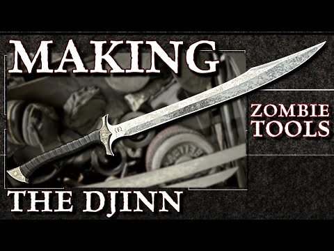 Making The Djinn - A Zombie Tools Two Handed Scimitar - Our Newest Sword