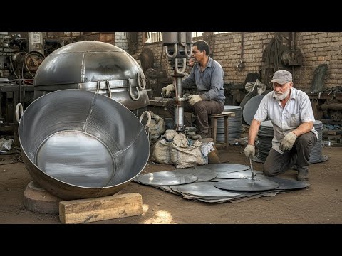 How Big Iron Karahi Is Made | Recycling Scrap Into Heavy-Duty Cookware