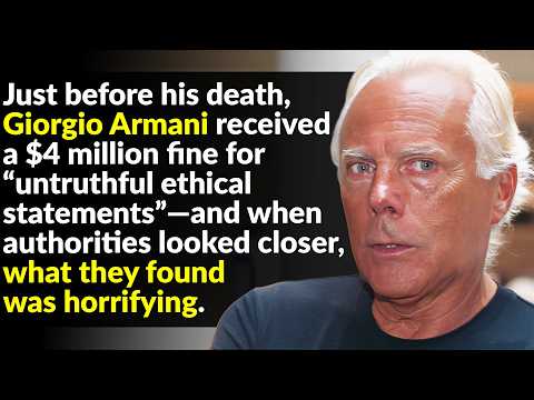Giorgio Armani Hid Years Of Heartbreak And Scandal From The World
