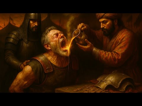 The Horrific Death of Crassus — They Poured Gold Down His Throat 