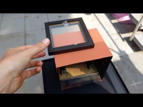 How to take pictures with Cyanotype camera.