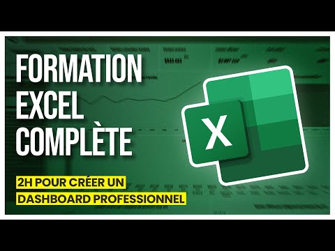 Formation Excel complète 2025 - Création d'un tableau de bord